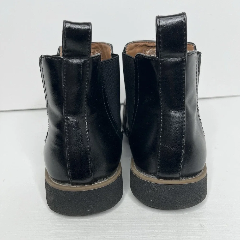 Deer Stags Boots Mens Size 10 M Rockland Memory Foam Chelsea Black Boho